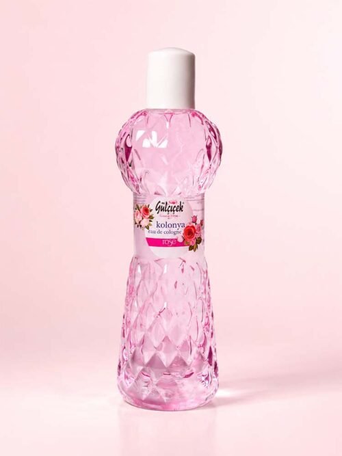 290 ml gül kolonyası ürün şişesi