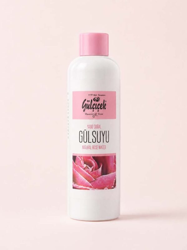Gülçiçek 400 ml doğal gül suyu görseli 2