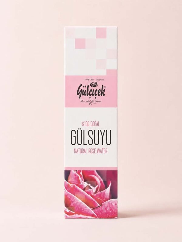 Gülçiçek 400 ml doğal gül suyu görseli 3