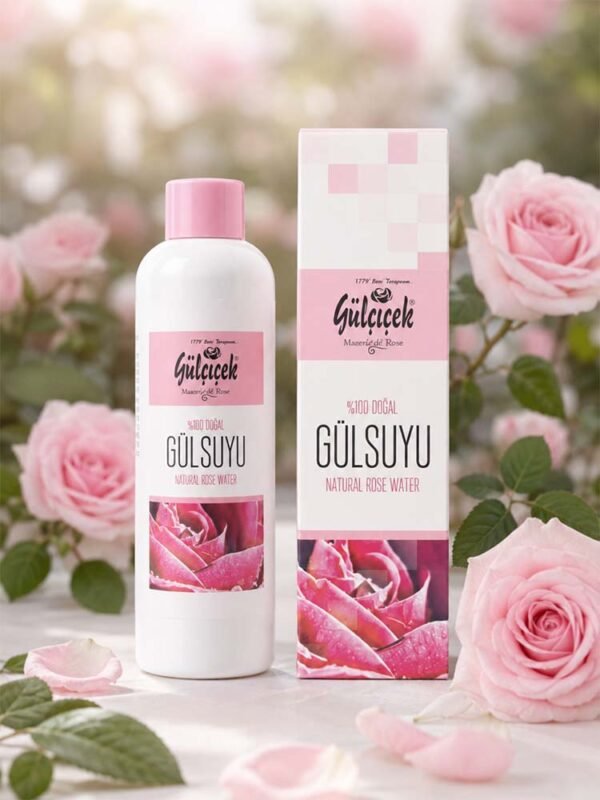 Gülçiçek 400 ml doğal gül suyu görseli 4