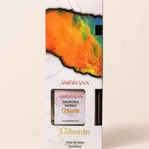 Gülsemin Ambiyans bambu çubuklu oda kokusu kutusu