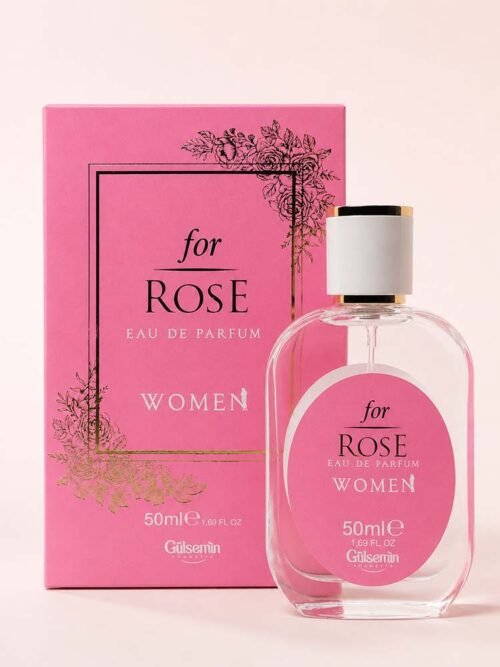 Gülsemin For Rose kadın Eau de Parfum 50 ml şişesi ve kutusu