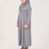 Gri Maradi Çocuk Namaz Elbisesi