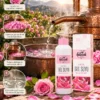 200 ml doğal gül suyunun buharlı distilasyon ile elde edilmesi