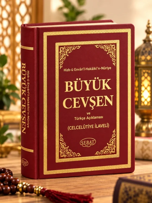 Büyük Cevşen ve Türkçe Meali – Celcelutiye İlaveli-Çanta Boy