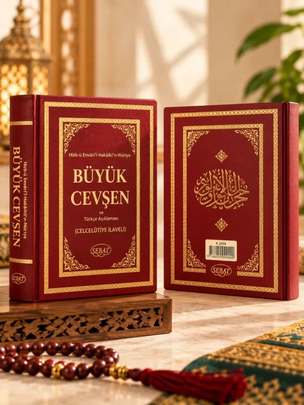 Büyük Cevşen ve Türkçe Meali – Celcelutiye İlaveli-Çanta Boy