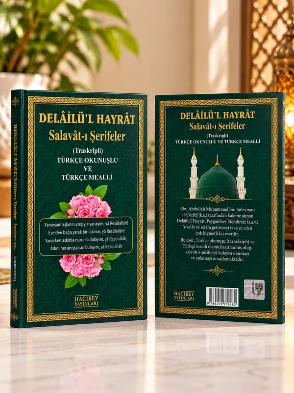 Delâilü’l Hayrât Salavat-ı Şerifeler – Türkçe Okunuşlu ve Mealli | Ciltli