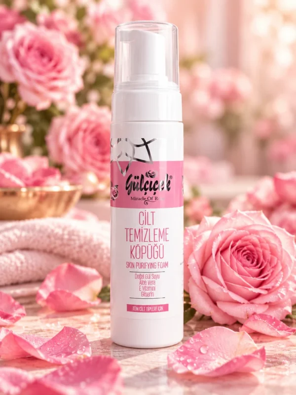 Gülçiçek 200 ml gliserinli cilt temizleme köpüğü