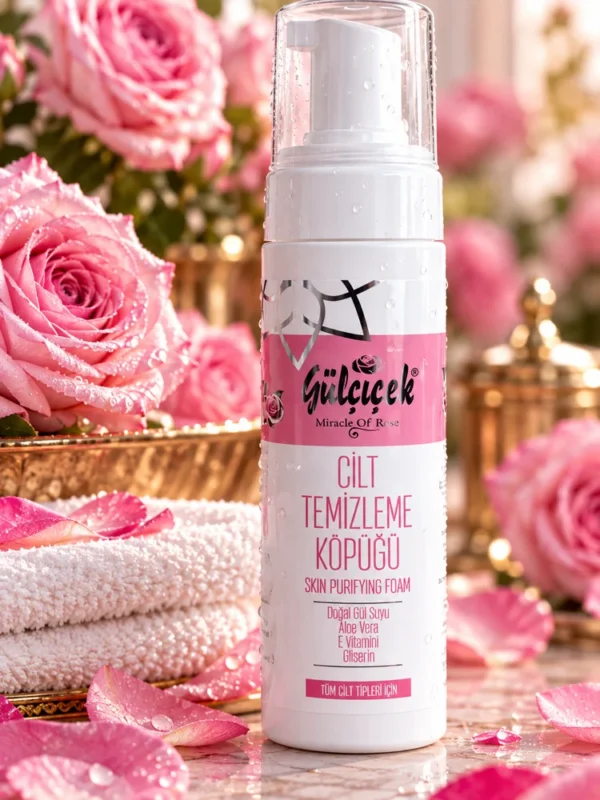 Gülçiçek 200 ml Gliserinli Cilt Temizleme Köpüğü