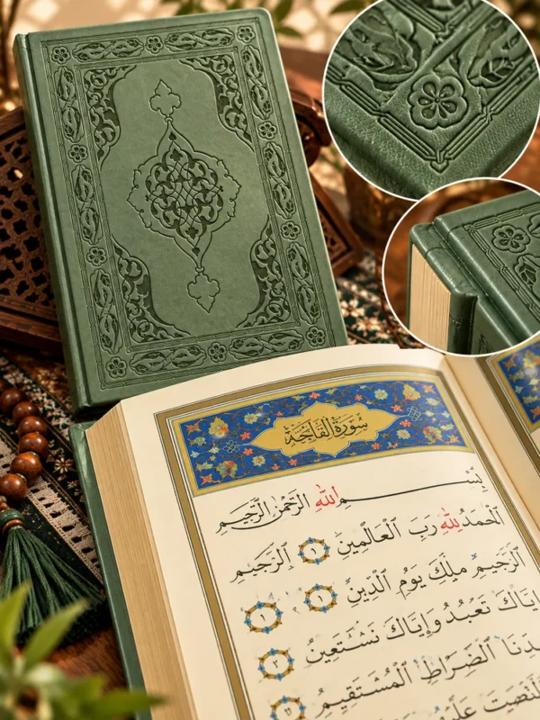Hizb-ül Hakaik Rahle Boy Hamit Aytaç Hattı Hakiki Deri Cilt Envar Neşriyat