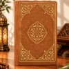 Hizbü’l-Kuran Orta Boy Taba Renk Termo Cilt Bilgisayar Hattı