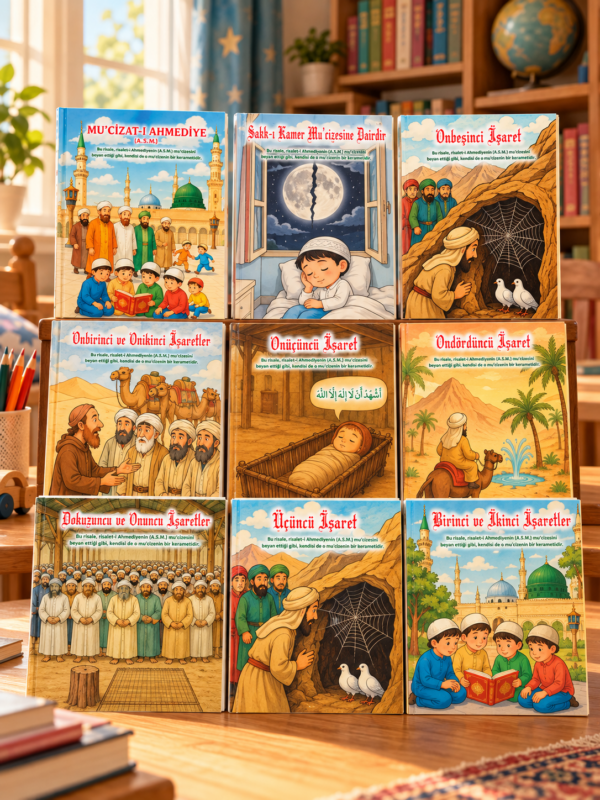 Mu'cizat-ı Ahmediye Çocuklar İçin – Orijinal Metin 9 Kitap