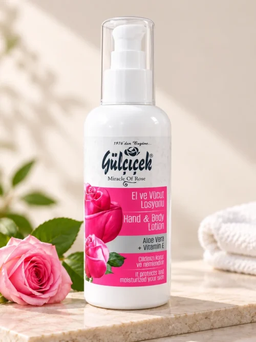 Gülçiçek 200 ml E Vitaminli El ve Vücut Losyonu