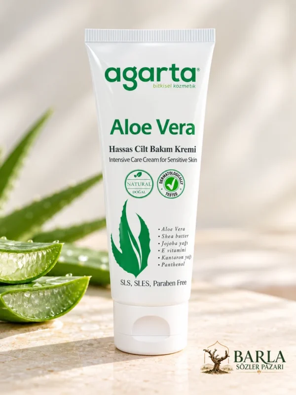 Agarta Doğal Aloe Vera Cilt Kremi 75 ML