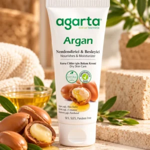 Agarta Doğal Yüz ve El Besleyici Argan Yağlı Cilt Bakım Kremi 75 ML