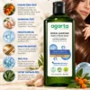 Agarta Güçlü ve Parlak Şampuan 400 ML doğal içerikler ve keratin desteği