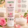 Agarta Doğal Gül Kremi 75 ml yüz ve el nemlendirici cilt bakım kremi