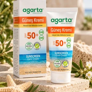 Agarta Güneş Kremi SPF 50+ 100 ML UVA UVB koruyucu