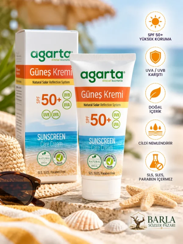 Agarta Güneş Kremi SPF 50+ 100 ML