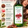 Agarta Reishi Şampuan 400 ML reishi özü ve keratin destekli saç bakımı