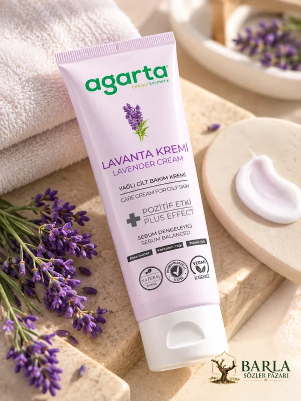 Agarta Lavanta Kremi 75 ml doğal cilt bakım kremi