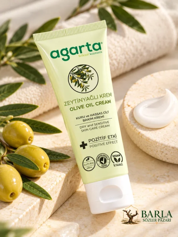 Agarta Zeytinyağlı Cilt Bakım Kremi 75 ml doğal bakım
