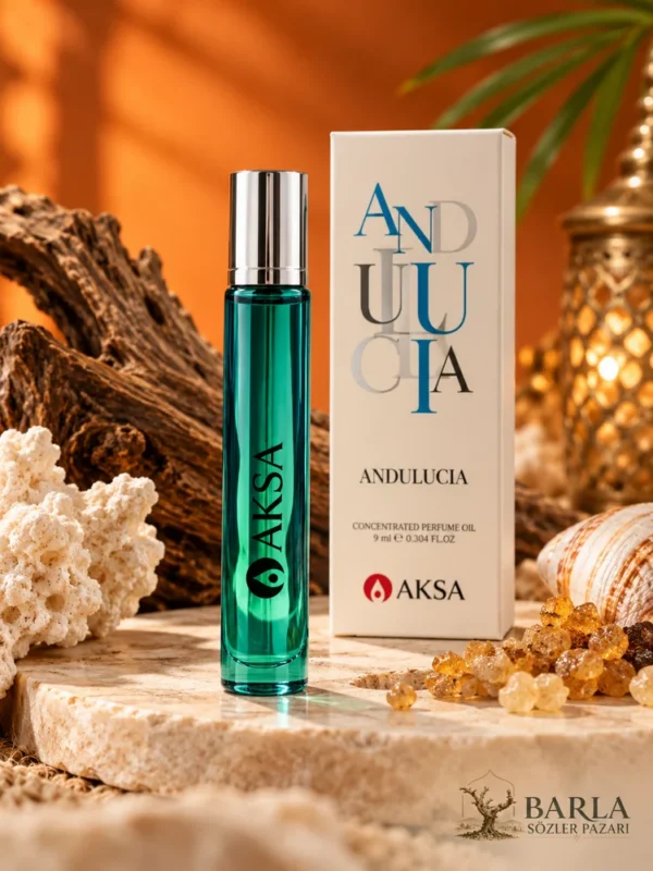Aksa Andulucia 9 ml Roll-On Esans farklı açıdan ürün fotoğrafı