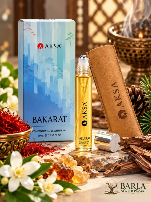 Aksa BAKARAT Esans safran, yasemin, amber ve sedir detaylarıyla