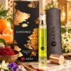 Aksa Ganymed Roll-on Esans 9 ml siyah kutusu ve gri kılıflı şişesi