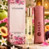 Aksa Gülpembe Roll-on Esans 9 ml kutusu ve roll-on şişesi