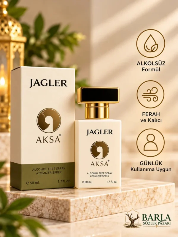 Aksa Jagler 50 ml alkolsüz parfüm spreyi ürün özellikleri