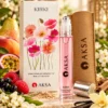 Aksa Kırkı Roll-on Esans 9 ml kutusu ve kahverengi kılıflı şişesi