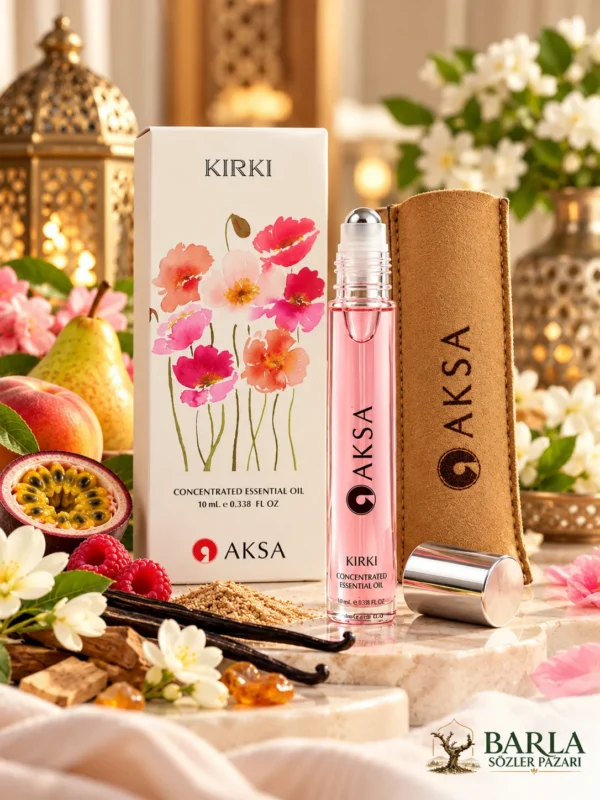 Aksa Kırkı Roll-on Esans meyvemsi ve çiçeksi koku konsepti