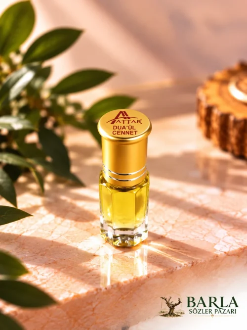 Attar Dua’ül Cennet 3 ml Alkolsüz Esans bilyeli cam şişe