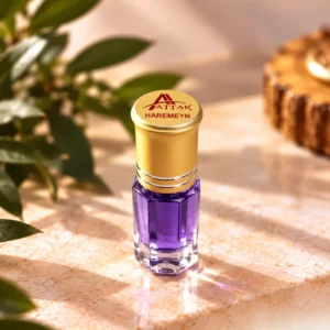 Attar Haremeyn 3 ml alkolsüz esans cam şişe
