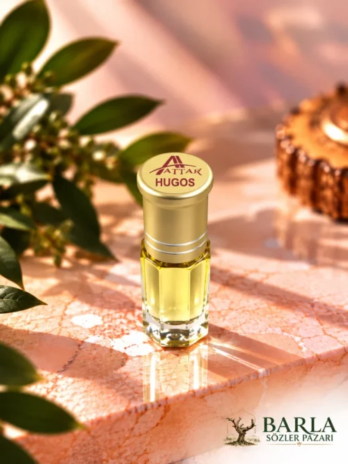 Attar Hugos 3 ml Alkolsüz Esans özel kutulu ferah ve odunsu koku