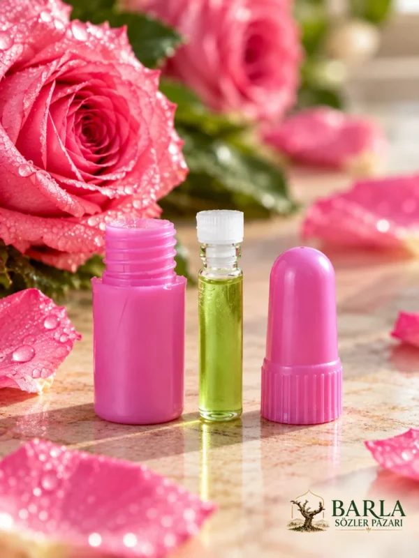 İlk hasat saf yeşil gül yağı 1 ml