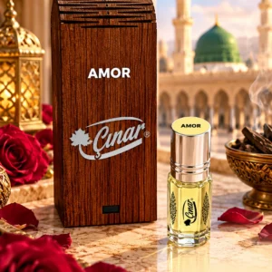 Çınar Amor alkolsüz esans 3 ml özel ahşap kutulu