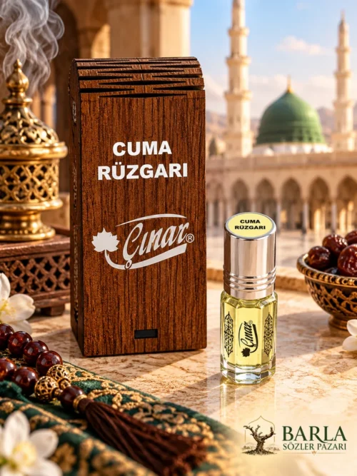 Çınar Cuma Rüzgarı 3 ml alkolsüz esans özel ahşap kutulu