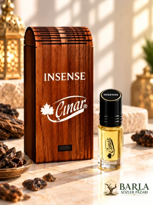 Çınar İnsense 3 ml alkolsüz esans özel ahşap kutulu