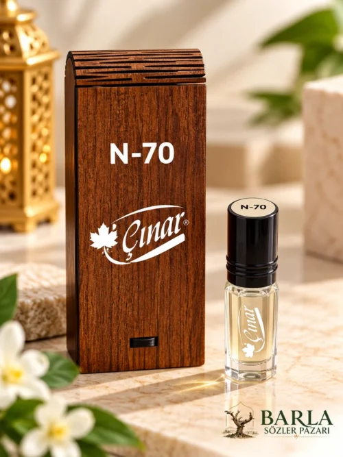 Çınar N-70 3 ml alkolsüz esans özel ahşap kutulu