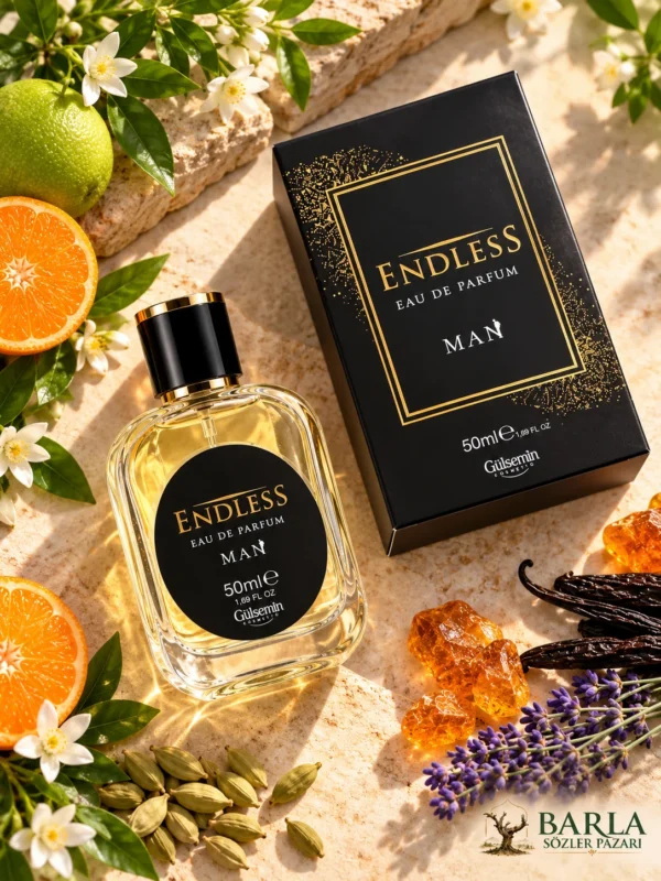 Gülsemin Endless Eau de Parfum Man şişe dron görünüm