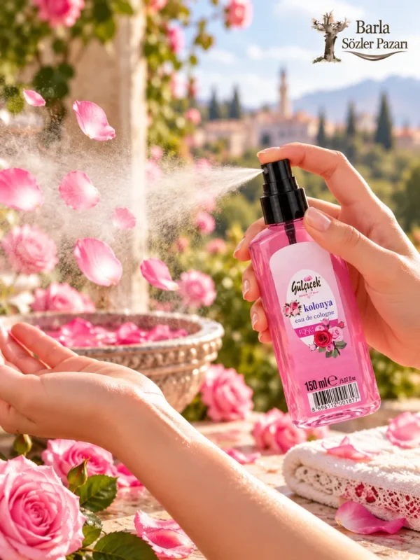 Gülçiçek Gül Kokulu Sprey Kolonya 150 ml