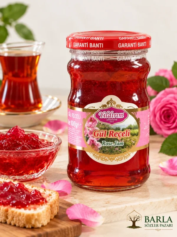 Yıldırım Gül Reçeli 400 Gr kahvaltılık reçel