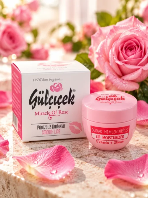 Gülçiçek 20 ml Gül Özlü Dudak Nemlendiricisi