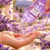 Gülçiçek 290 ml Lavanta Kolonyası avuç içine uygulanırken