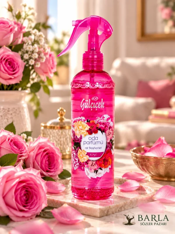 Gülçiçek 400 ml gül kokulu oda spreyi gül kokusu