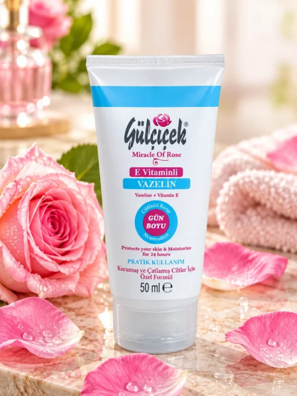 Gülçiçek 50 ml E Vitaminli Tüp Vazelin