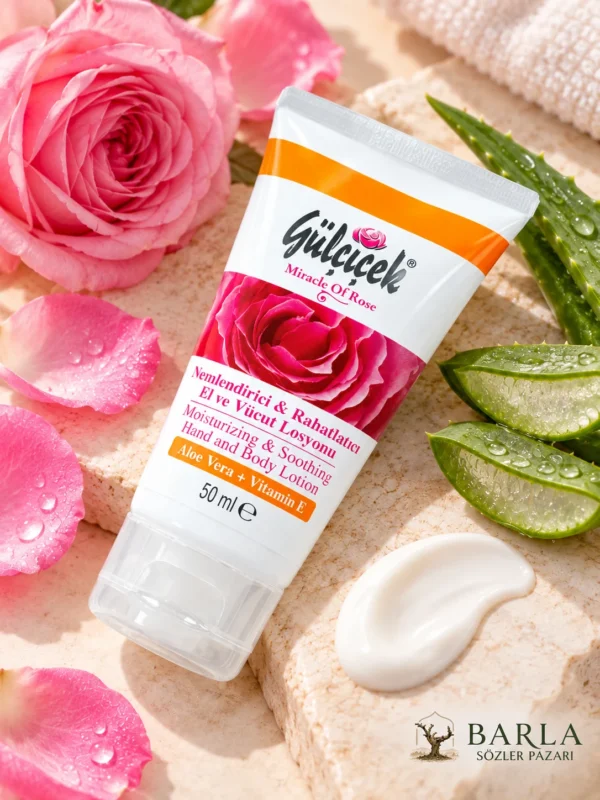 Gülçiçek 50 ml Gül Özlü Nemlendirici El ve Vücut Losyonu