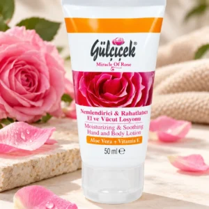 Gülçiçek 50 ml Nemlendirici El ve Vücut Losyonu
